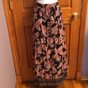 Floral Maxi Skirt